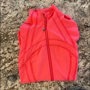 Hot pink Lululemon define jacket